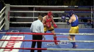 Alexander Oleinik (Ukraine) - Vakhitov Artem (Russia), 86 kg male. final fight