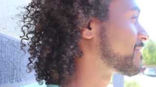 Men's Curly Hair Routine ft. Tje Austin