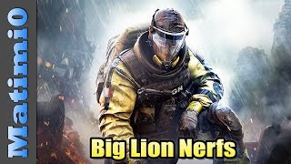 Big Lion Nerfs - Rainbow Six Siege