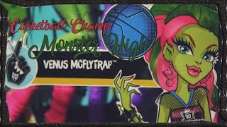 Обзор на русском Венера Баскетбольный набор | Monster High Venus Mcflytrap