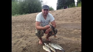 Рыбалка сплавом на Вятке. Отличный улов!