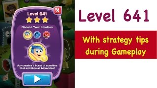 Inside Out Thought Bubbles - Level 641 - Tips and Strategy Gameplay Walkthrough Youtube No Boosters