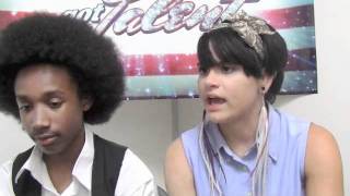 Poplyfe - 'AGT' Top 10 Interview - 09/02/11