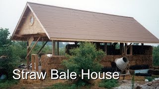 Strawbale House - Quick info and Construction Pictures