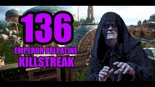 Battlefront-2 136 Emperor Palpatine Killstreak/Gameplay