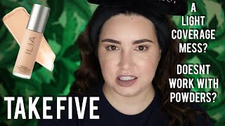 ILIA TRUE SKIN SERUM FOUNDATION FIVE DAY WEAR TEST | TAKE FIVE