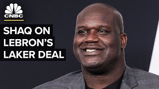Shaq on LeBron's Lakers Deal And His Business Investments