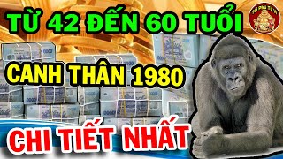 Tử Vi 2022 Canh Thân 1980 Từ 42 Đến 60 Tuổi Và Bí Quyết Trở Nên GIÀU CÓ Tiền Tiêu 3 Đời