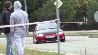 Kaniewska Iwona / Baja Grzegorz - Honda Civic - KJS XV Rajd Mielecki 06-09-2015 Mielec
