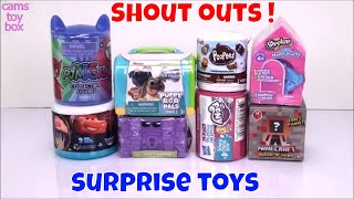 MLP PJ Masks PUPPY DOG PALS TOY SURPRISES Unboxing Shopkins Rainbow Beach TOYS