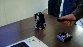 I-Sobot controlled from PC via IR