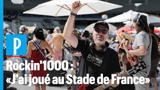 Rockin'1000 : « J'ai joué au Stade de France » avec des centaines de musiciens