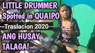 VIRAL LITTLE DRUMMER | STREET DRUMMER RHIAN & REYNALYN IN QUIAPO | TRASLACION 2020