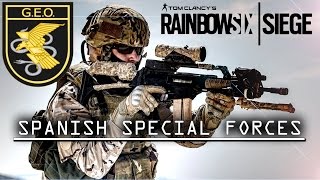 Rainbow Six Siege SPANISH Operators GEO Weapons & Gadgets loadout Maps Season 5 Spain Attack Defend