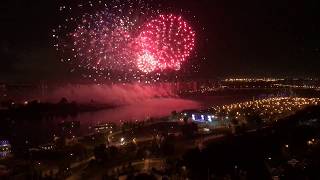 Международный фестиваль фейерверков РосТех 2017 Москва Sunjin Fireworks Co Китай  Команда Китая