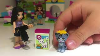 Лего Френдс в ЗООПАРКЕ ЛЬВОВ и  домашние животные  Lego Friends