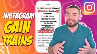 Gain 1,000 Followers A Hour With Instagram "Trains"...