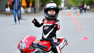 ? Дети на Мотоциклах в 3 Года ! (Kids on Motorcycles) ? !