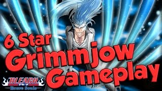 Bleach Brave Souls 6 Star Grimmjow Triple Chappy PvP and PvE Gameplay