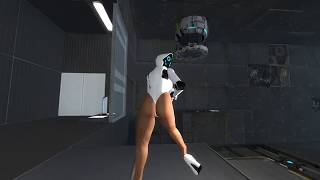 Let's Play - Haydee in Portal 2, Test Chamber 18, Chapter 4 - The Surprise