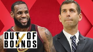 LeBron Breaks Playoff Scoring Record in Win; Is Brad Stevens' Coaching Overrated? | Out of Bounds