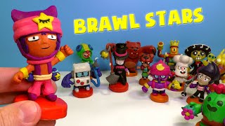 Лепим Сэнди - новый легендарный боец | Brawl Stars из пластилина