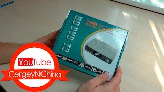 Посылка из Китая с дешевым цифровым тюнером DVB-T2