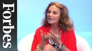 Diane von Fürstenberg On Leadership In Philanthropy - Forbes 400 Summit | Forbes