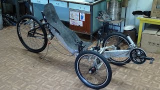 Передняя подвеска трайка