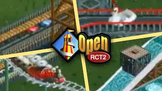 Two Idiots mess around in Rollercoaster Tycoon 2 Multiplayer (OpenRCT2) - Highlights