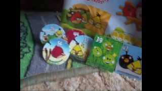 Angry Birds Жетоны и Наклейки (Моя коллекция)