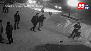 Убийца известного бойца ММА в Великом Устюге попал на камеры видеонаблюдения