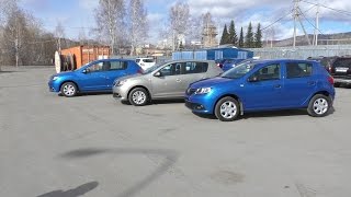 2015 Renault Sandero. Обзор коплектаций Access, Confort, Privilege
