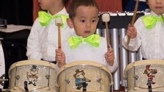 生活発表会 合奏・合唱「オブラディオブラダ」「どんな色が好き」