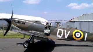 Spitfire Engine Start Up