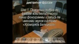Хроморяд Белецкого  Обучение Музыке Без Нот