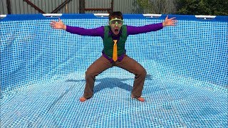 Mr. Joe in CAR WASH on Lamborghini Huracan VS Purple Fat Man Soiled with Dirt Hood Car 13+