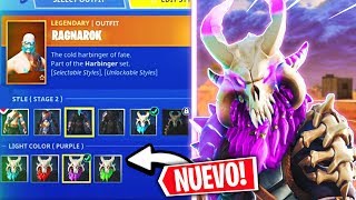 *NUEVO* SKIN De RAGNAROK MAXIMO NIVEL!! (CAMBIA DE COLOR) FORTNITE: Battle Royal