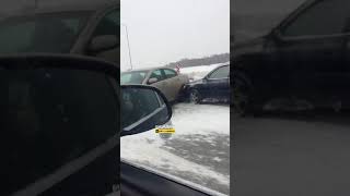Новосибирск. ДТП на трассе.