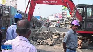 North Bridge in Kochi is Demolished to Construct New Road