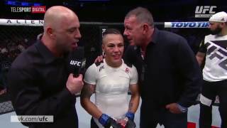 UFC 211  Интервью Йоанны Енджейчик и Джессики Андраде RUS