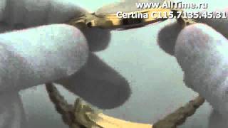 Мужские наручные швейцарские часы Certina C115.7135.45.31