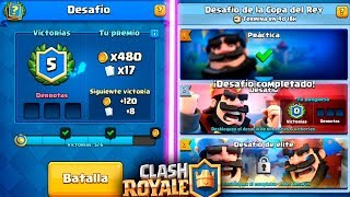 JUGAMOS EL DESAFIO de la COPA DEL REY!! | Clash Royale | Rubinho vlc