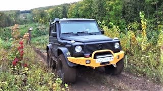 Гелик, Нивы, Шеви Нивы, Паджеро и УАЗы, размесили болото