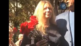 Зелёнка и разбитая рожа патрЫота. В Запорожье отмечают 75-летие освобождения города от фашистов