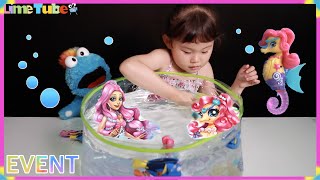 인어공주를 잡아라! 로봇피쉬 디럭스세트 엔젤피쉬 장난감 놀이 LimeTube & Toy 라임튜브