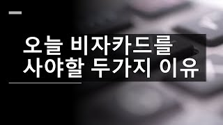 [미국증시] 오늘 비자카드를 사야할 두 가지 이유