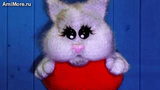 Амигуруми: схема Кот Любимчик. Игрушки вязаные крючком - Free crochet patterns.