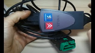 Переходник для автомобильной диагностики с 12 PIN на  OBD2