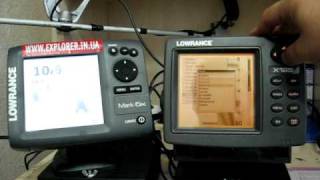 Lowrance Mark 5x (Mark 5x pro) vs X125 (126 DF)